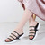 Lightweight Casual Non-slip Wear-resistant Transparent Jelly Simple Slippers Sandals for Women (Color:Black Size:36) Lightweight Casual Non-slip Wear-resistant Transparent Jelly Simple Slippers Sandals for Women (Color:Black Size:36)