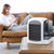 WT-F10 Portable European Style Water-cooled Fan (Pink)