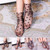 3 Pairs Lace Socks Fishnet Embroidered High Fish Women Net Socks Ankle Short Socks Ruffle Sexy(Lattice)