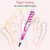 2 PCS Hair Styling Tool Hair Curler Roller Spiral Curling Iron(Purple)