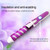 2 PCS Hair Styling Tool Hair Curler Roller Spiral Curling Iron(Purple)