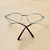 Full Metal Frame Resin Lenses Presbyopic Glasses Reading Glasses +2.50D(Silver)