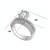 Double Row For Women Fashion Cubic Zirconia Wedding Engagement ring, Ring Size:10(White Gold Deputy Ring) Double Row For Women Fashion Cubic Zirconia Wedding Engagement ring, Ring Size:10(White Gold Deputy Ring)
