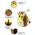 Kids 3D Animal Velvet Backpacks Children Cartoon Kindergarten Toys Gifts School Bags(Monkey)