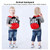 Kids 3D Animal Velvet Backpacks Children Cartoon Kindergarten Toys Gifts School Bags(Monkey)