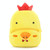 Kids 3D Animal Velvet Backpacks Children Cartoon Kindergarten Toys Gifts School Bags(Chick)