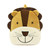 Kids 3D Animal Velvet Backpacks Children Cartoon Kindergarten Toys Gifts School Bags(Lion)