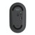 Logitech Pebble Cobblestone Shape Thin 3-keys 1000DPI Mute Wireless Bluetooth Optical Mouse, Wireless Range: 10m (Black)