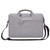 ST02S Waterproof Tear Resistance Hidden Portable Strap One-shoulder Handbag for 15.6 inch Laptops, with Suitcase Belt(Light Grey)