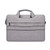 ST02S Waterproof Tear Resistance Hidden Portable Strap One-shoulder Handbag for 15.6 inch Laptops, with Suitcase Belt(Light Grey)