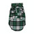 Summer Pet Dog Clothes for Small Dogs Fashion Cotton Cat Dog Plaid Shirt, Size:L(Green)