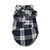 Summer Pet Dog Clothes for Small Dogs Fashion Cotton Cat Dog Plaid Shirt, Size:L(Blue)