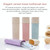 Portable Flower Carved Toothbrush Holder Outdoor Toothrush Cap Case Toothpaste Storage Box Wash Cup(Beige)