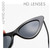 Sexy Ladies Cat Eye Sunglasses Women Vintage Sun Glasses(Purple)