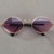 Multicolored Eye-wear Pet Cat Dog Fashion Sunglasses UV Sun Glasses Eye Protection(Purple)
