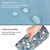 2 PCS Waterproof Make Up Bag Travel Organizer for Toiletries Kit(Orange)