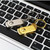 MicroDrive 16GB USB 2.0 Creative Personality Metal U Disk with Keychain (Silver)