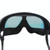 Colorful Large Frame Electroplating Anti-fog Silicone Swimming Goggles for Adults (Blue + Black)