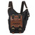 KAUKKO FH03 Retro Style Men Canvas Crossbody Bag Messenger Bag Outdoors Hiking Camping Bag, Size: 26 x 21 x 9 cm(Black)