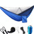Portable Outdoor Parachute Hammock with Mosquito Nets (Blue)