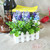 Wooden Flower Planter Fence Storage Holder Pot without Foam, Size: 10cm x 10cm x 7cm