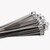 100 PCS 4.6x350mm Stainless Steel Metal Cable Ties Tie Zip Wrap Exhaust Heat Straps Induction Pipe