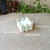 Wooden Flower Planter Fence Storage Holder Pot with Foam, Size: 10cm x 10cm x 7cm