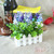 Wooden Flower Planter Fence Storage Holder Pot with Foam, Size: 10cm x 10cm x 7cm