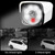 633H2 / A 1080P 3.6mm Lens CCTV DVR Surveillance System IP66 Weatherproof Indoor Security Bullet Camera with 6 LED Array, Support Night Vision(White)