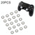 20 PCS Luminous Silicone Protective Cover for PS4 / PS3 / PS2 / XBOX360 / XBOXONE / WIIU Gamepad Joystick(Black)