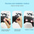 20 PCS Luminous Silicone Protective Cover for PS4 / PS3 / PS2 / XBOX360 / XBOXONE / WIIU Gamepad Joystick(Black)
