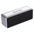 LN-24 DC 5V 1A Portable Wireless Speaker with Hands-free Calling, Support USB & TF Card & 3.5mm Aux (Silver)