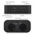 AEC BT501 Bluetooth 5.0 Mini Speaker with LED & Alarm Clock & Clock & Mirror, Support 32G TF Card(Red)