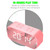 AEC BT501 Bluetooth 5.0 Mini Speaker with LED & Alarm Clock & Clock & Mirror, Support 32G TF Card(Red)