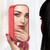 AEC BT501 Bluetooth 5.0 Mini Speaker with LED & Alarm Clock & Clock & Mirror, Support 32G TF Card(Red)