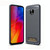 Brushed Texture Carbon Fiber TPU Case for Motorola Moto Z4 Play (Navy Blue)