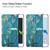 Apricot Flower Pattern Custer Texture Horizontal Flip PU Leather Case for iPad Mini 2019 / Mini 4 , with Three-folding Holder & Sleep / Wake-up Function