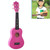 HM100 21 inch Basswood Ukulele Children Musical Enlightenment Instrument(Magenta) HM100 21 inch Basswood Ukulele Children Musical Enlightenment Instrument(Magenta)