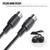 WERSI UM-18 USB MIDI Cable MidiPort Midi Cable Electric Piano Electronic Drum Music Editing Line, Length: 2m(Black)