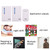 VOYE V015F2 Wireless Smart Music Home Doorbell with Dual Receiver, Remote Control Distance: 120m (Open Air)