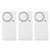 Home Security Wireless Remote Control Door Window Siren Magnetic Sensor Alarm Warning, 1 Remote Controller + 3 Magnetic Sensors