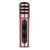 BGN-C7 Condenser Microphone Dual Mobile Phone Karaoke Live Singing Microphone Built-in Sound Card(Pink)