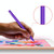 Stylus Pen Silica Gel Protective Case for Apple Pencil 2 (Black)