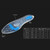 1 Pair Transparent Cushioning Silica Gel Insoles  Size: 42-43yards