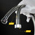 2 PCS 1.5m Flexible Stainless Steel Showerhead Hose Pipe Copper Core Interface Anti Burst Bath Water Pipe