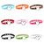 2 PCS Japanese Harajuku PU Leather Heart Shape Punk Collar Fashion Female Choker Necklace, Random Color Delivery