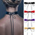 2 PCS European and American Fashion Street-snap Collar Hollow Alloy Velvet Choker Necklace, Random Color Delivery 2 PCS European and American Fashion Street-snap Collar Hollow Alloy Velvet Choker Necklace, Random Color Delivery