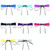 2 PCS European and American Fashion Street-snap Collar Hollow Alloy Velvet Choker Necklace, Random Color Delivery 2 PCS European and American Fashion Street-snap Collar Hollow Alloy Velvet Choker Necklace, Random Color Delivery