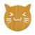 5 PCS Cute Cartoon Kitchen Table Protect Wood Cup Pad Heat Insulation Coaster Mat, Random Style Delivery