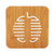 5 PCS Cute Cartoon Kitchen Table Protect Wood Cup Pad Heat Insulation Coaster Mat, Random Style Delivery